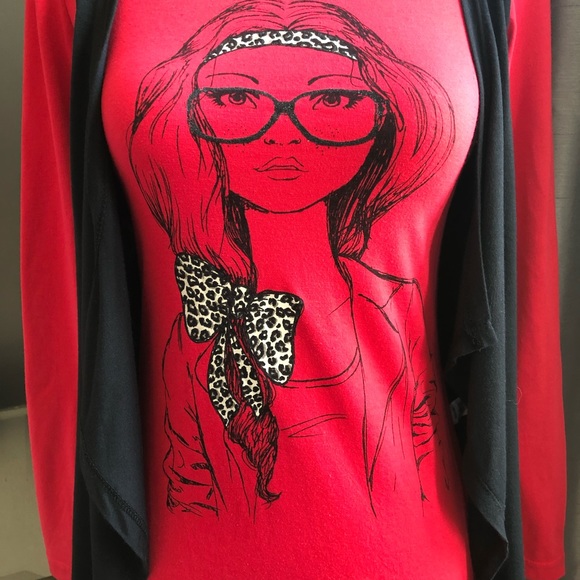 Miss Understood long sleeve top and vest - Picture 2 of 10